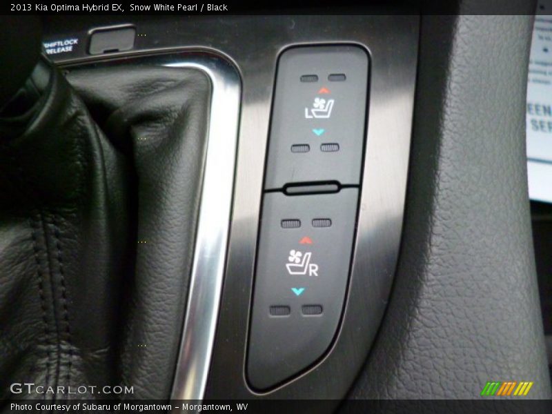 Controls of 2013 Optima Hybrid EX