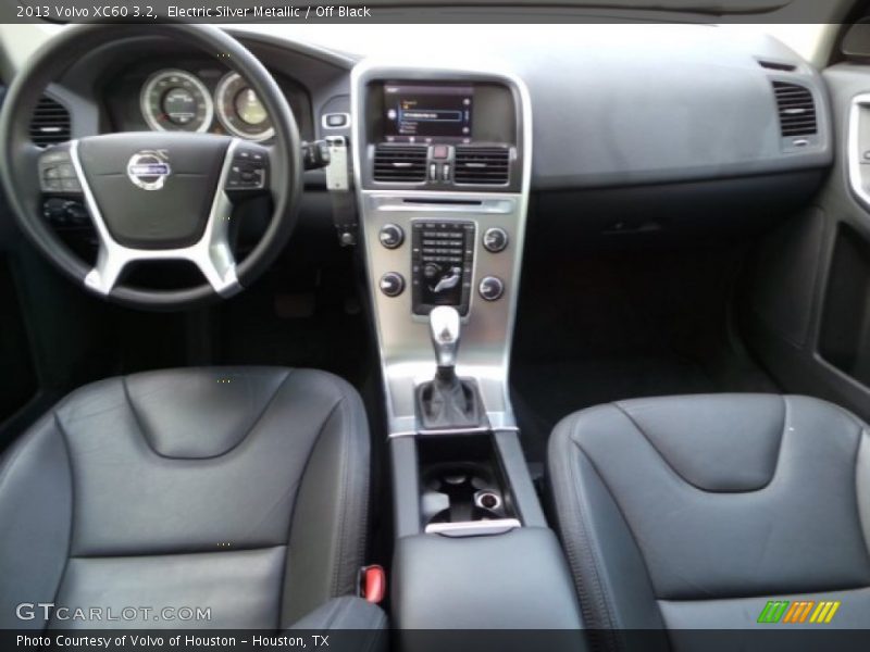 Electric Silver Metallic / Off Black 2013 Volvo XC60 3.2