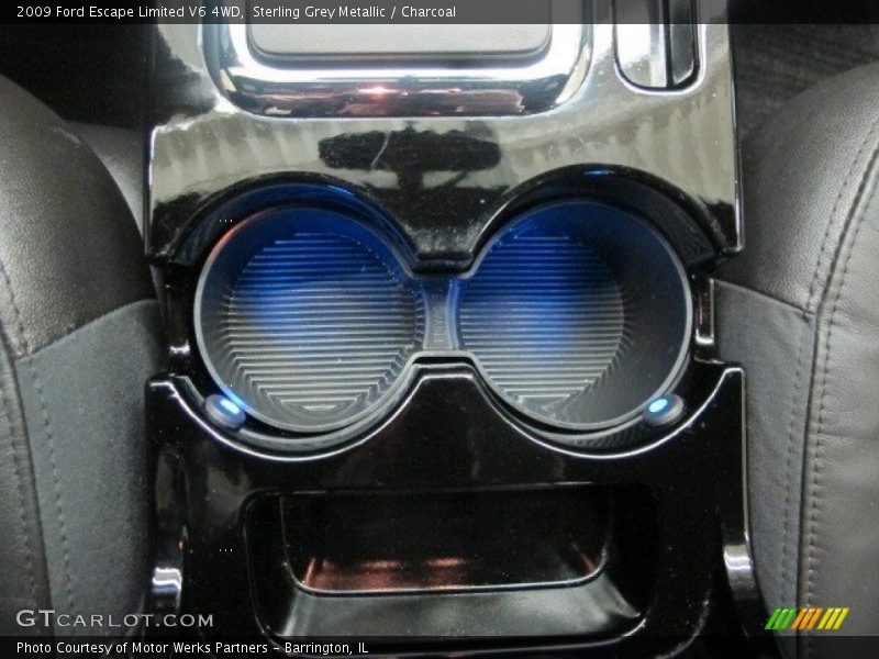 Sterling Grey Metallic / Charcoal 2009 Ford Escape Limited V6 4WD