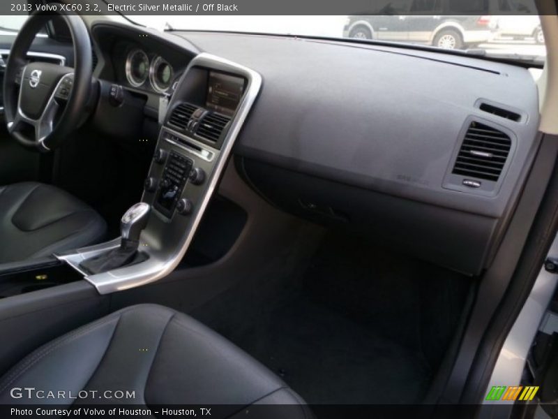 Electric Silver Metallic / Off Black 2013 Volvo XC60 3.2