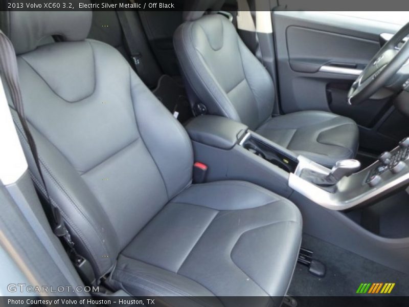 Electric Silver Metallic / Off Black 2013 Volvo XC60 3.2