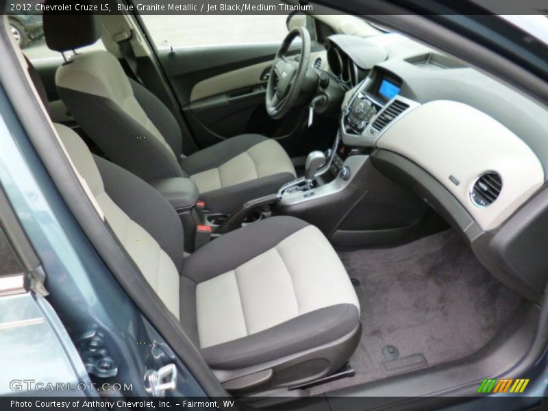 Blue Granite Metallic / Jet Black/Medium Titanium 2012 Chevrolet Cruze LS