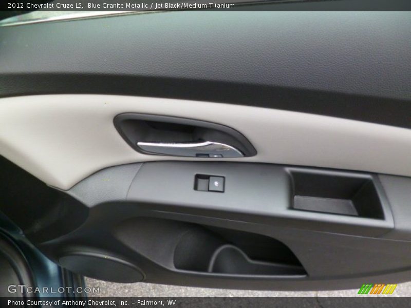 Blue Granite Metallic / Jet Black/Medium Titanium 2012 Chevrolet Cruze LS