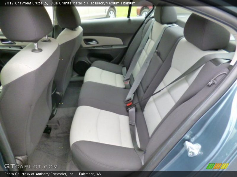Blue Granite Metallic / Jet Black/Medium Titanium 2012 Chevrolet Cruze LS