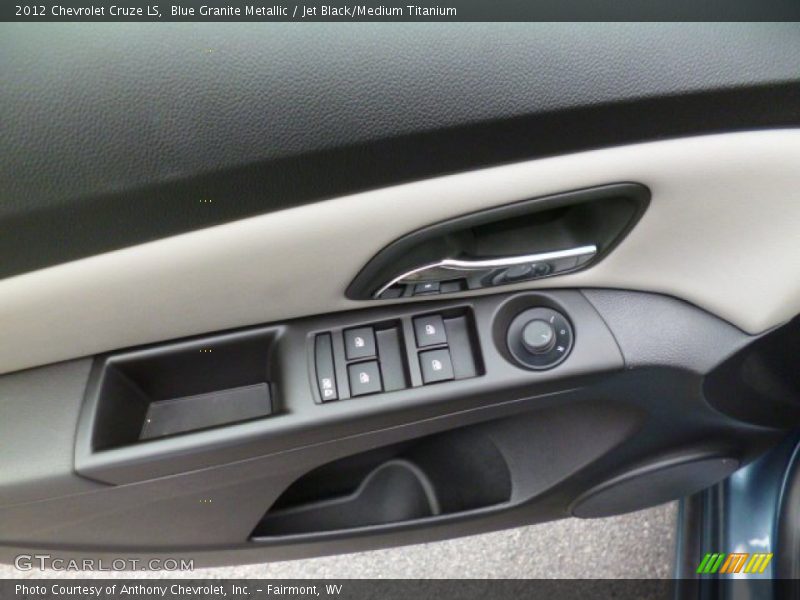Blue Granite Metallic / Jet Black/Medium Titanium 2012 Chevrolet Cruze LS