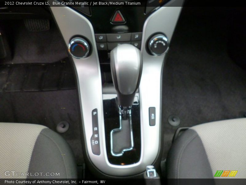 Blue Granite Metallic / Jet Black/Medium Titanium 2012 Chevrolet Cruze LS