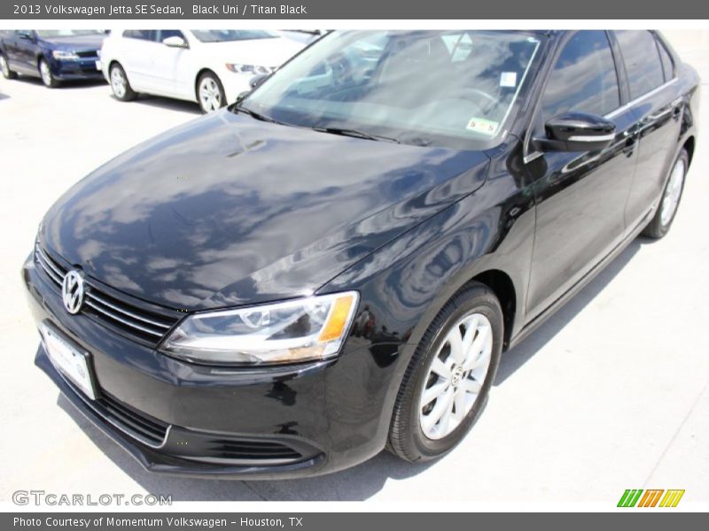 Black Uni / Titan Black 2013 Volkswagen Jetta SE Sedan