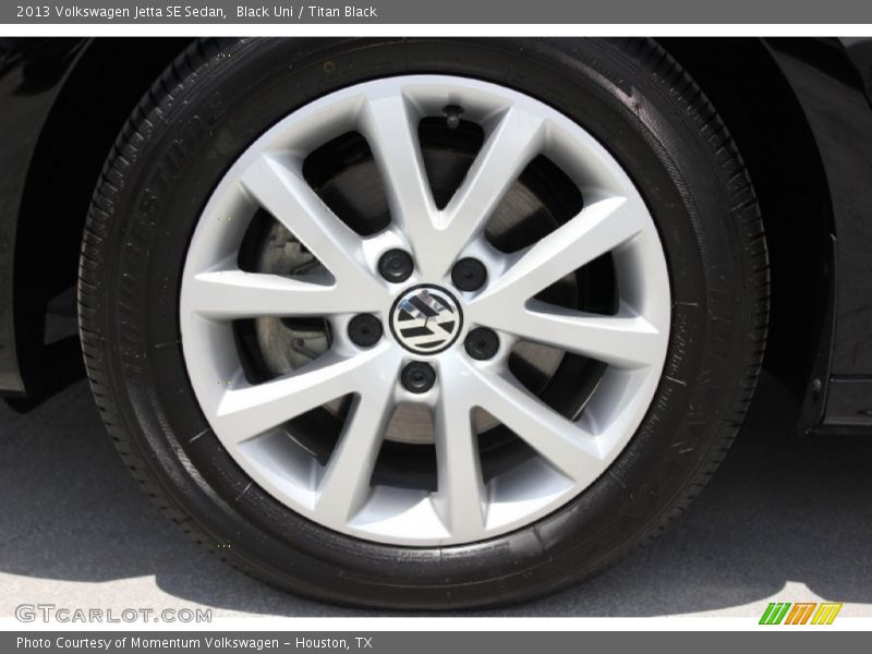 Black Uni / Titan Black 2013 Volkswagen Jetta SE Sedan