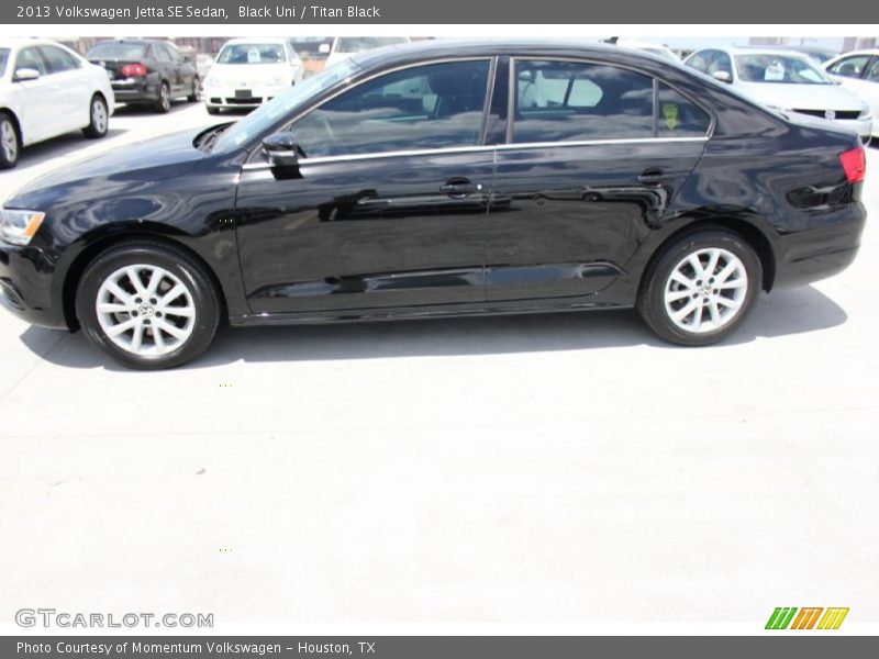 Black Uni / Titan Black 2013 Volkswagen Jetta SE Sedan