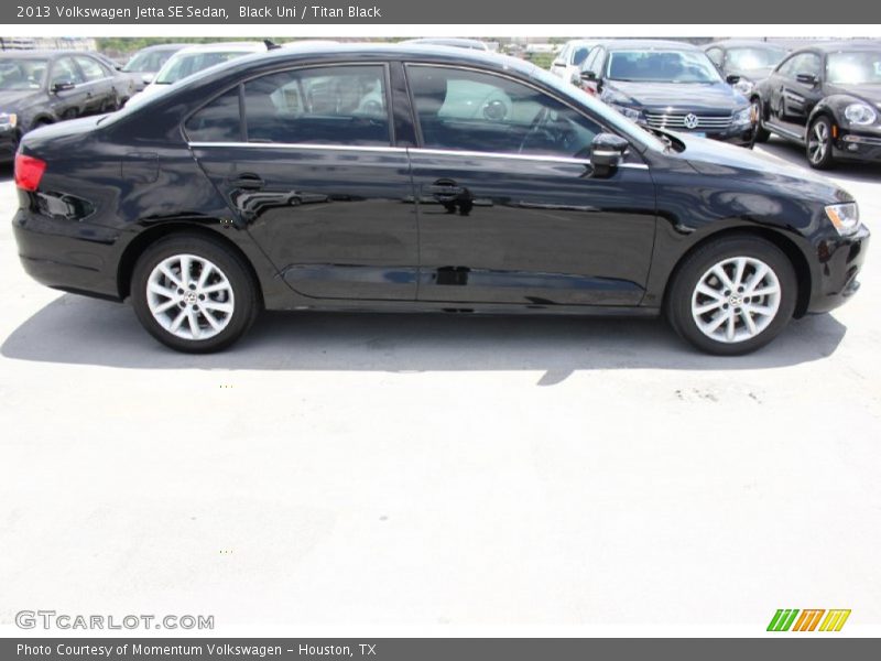 Black Uni / Titan Black 2013 Volkswagen Jetta SE Sedan