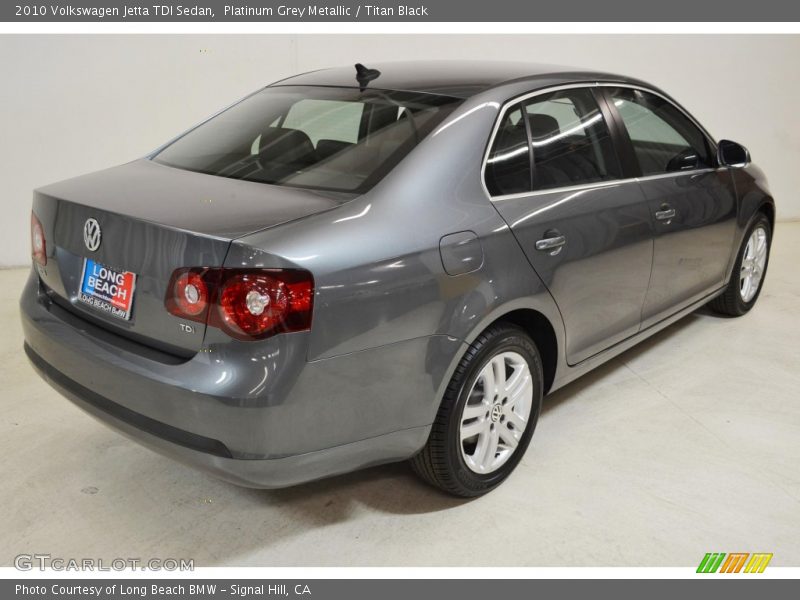 Platinum Grey Metallic / Titan Black 2010 Volkswagen Jetta TDI Sedan