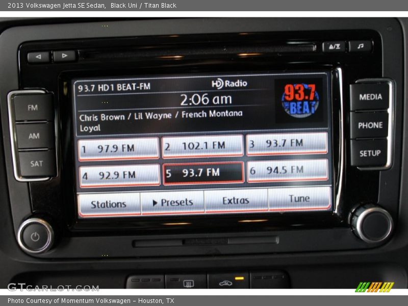 Black Uni / Titan Black 2013 Volkswagen Jetta SE Sedan