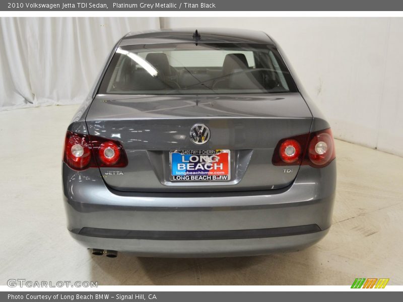 Platinum Grey Metallic / Titan Black 2010 Volkswagen Jetta TDI Sedan