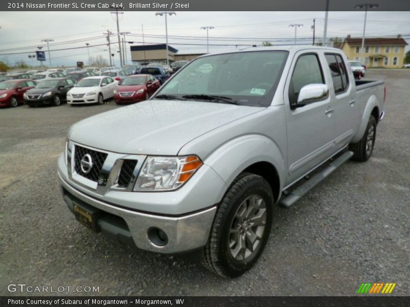 Brilliant Silver / Steel 2014 Nissan Frontier SL Crew Cab 4x4