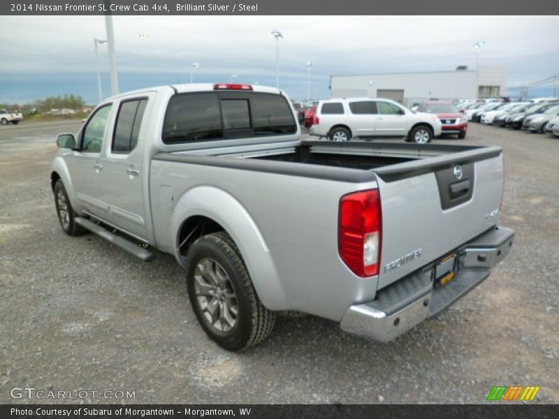 Brilliant Silver / Steel 2014 Nissan Frontier SL Crew Cab 4x4