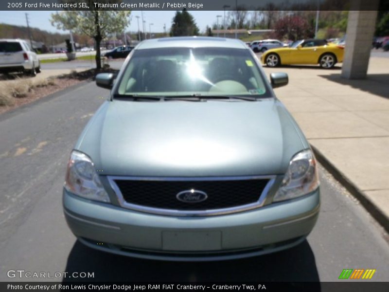 Titanium Green Metallic / Pebble Beige 2005 Ford Five Hundred SEL