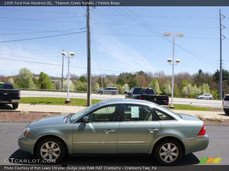 Titanium Green Metallic / Pebble Beige 2005 Ford Five Hundred SEL