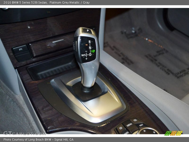 Platinum Grey Metallic / Gray 2010 BMW 5 Series 528i Sedan