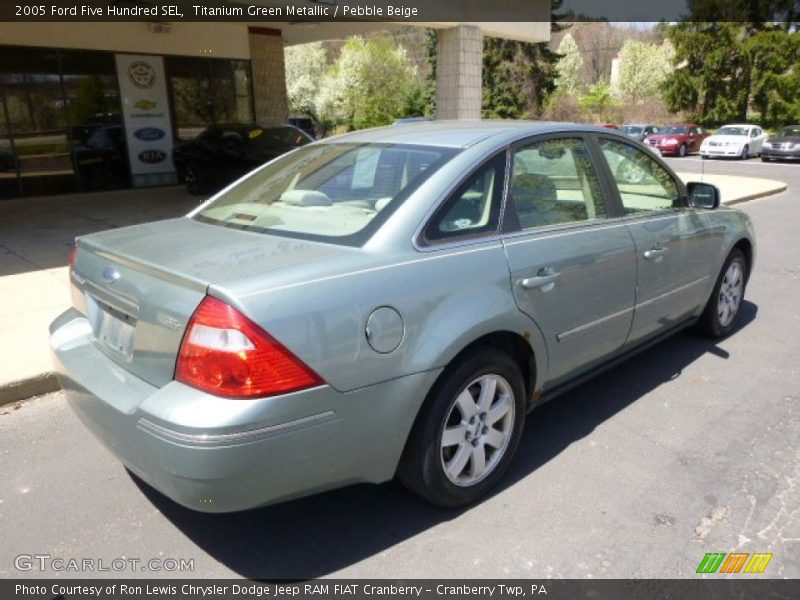 Titanium Green Metallic / Pebble Beige 2005 Ford Five Hundred SEL