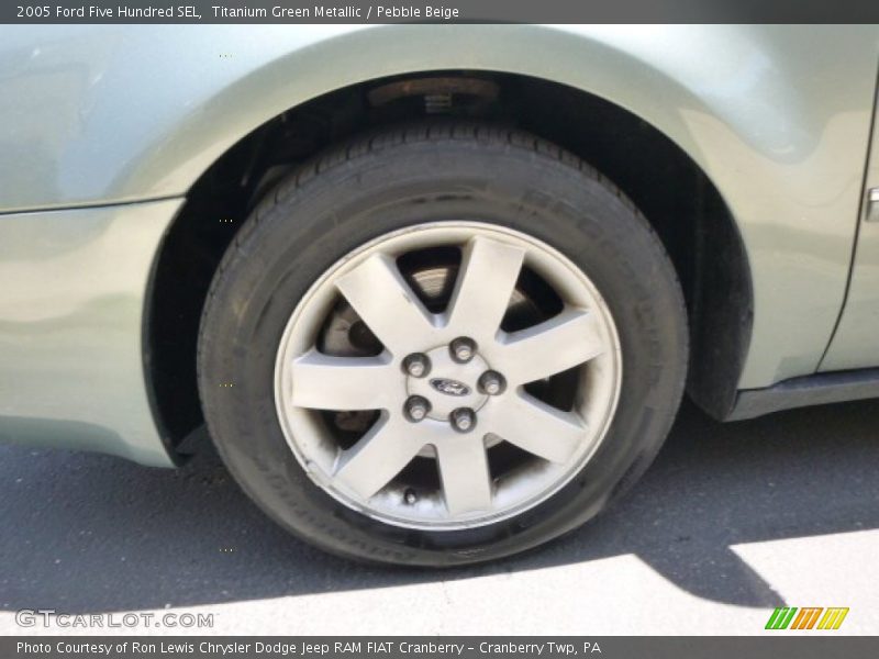 Titanium Green Metallic / Pebble Beige 2005 Ford Five Hundred SEL