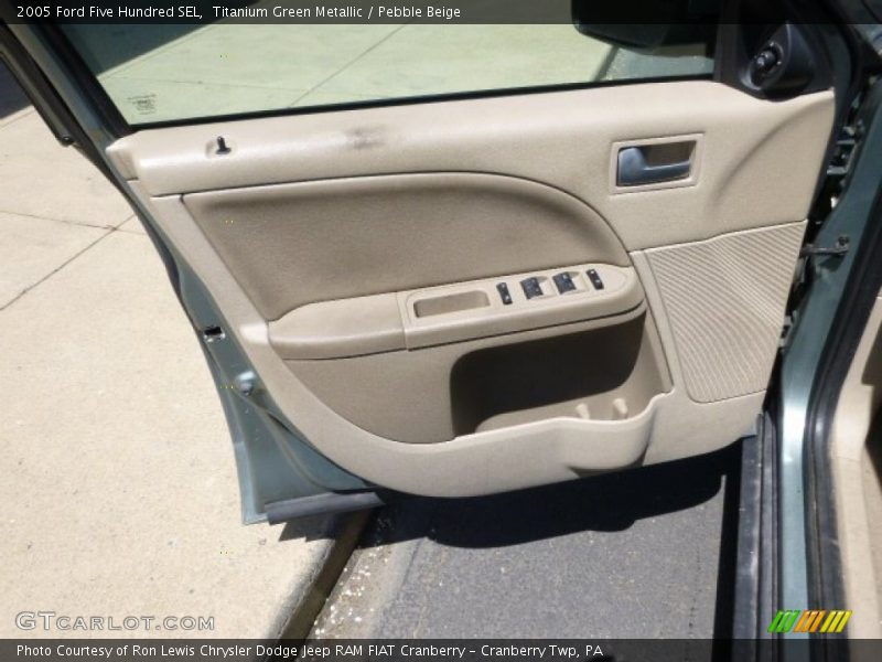 Titanium Green Metallic / Pebble Beige 2005 Ford Five Hundred SEL