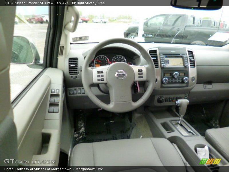 Brilliant Silver / Steel 2014 Nissan Frontier SL Crew Cab 4x4