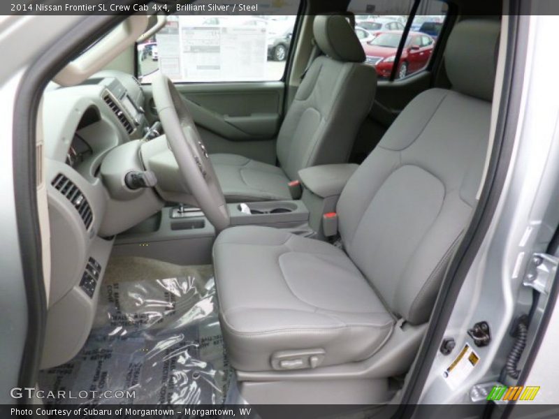 Brilliant Silver / Steel 2014 Nissan Frontier SL Crew Cab 4x4