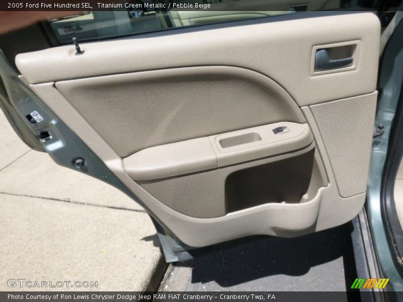Titanium Green Metallic / Pebble Beige 2005 Ford Five Hundred SEL