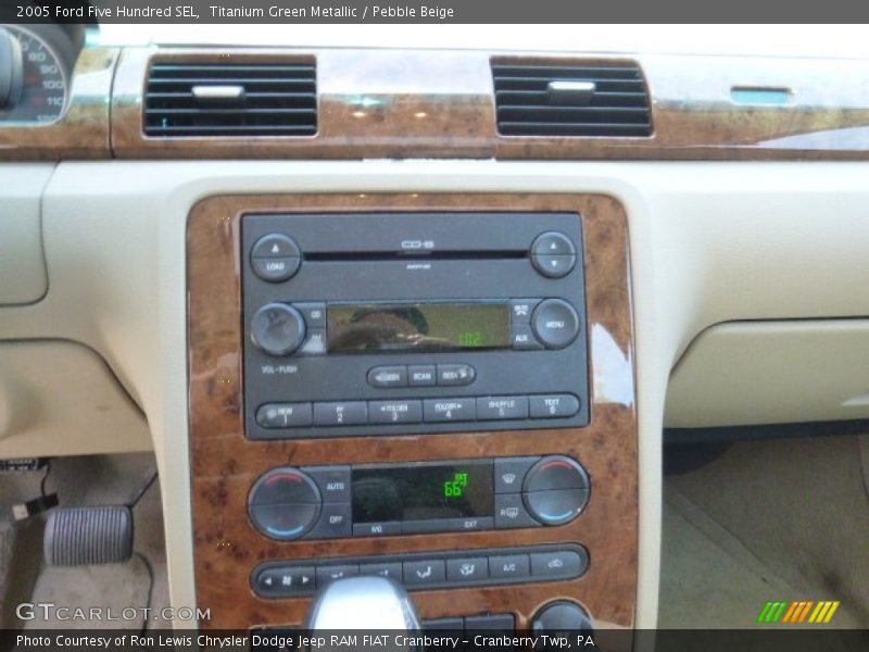 Titanium Green Metallic / Pebble Beige 2005 Ford Five Hundred SEL
