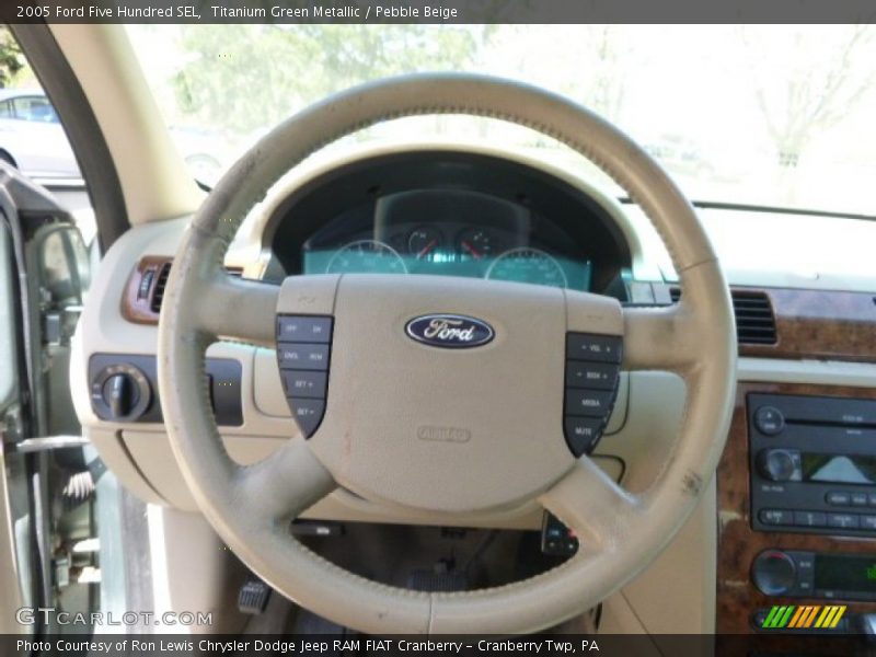 Titanium Green Metallic / Pebble Beige 2005 Ford Five Hundred SEL