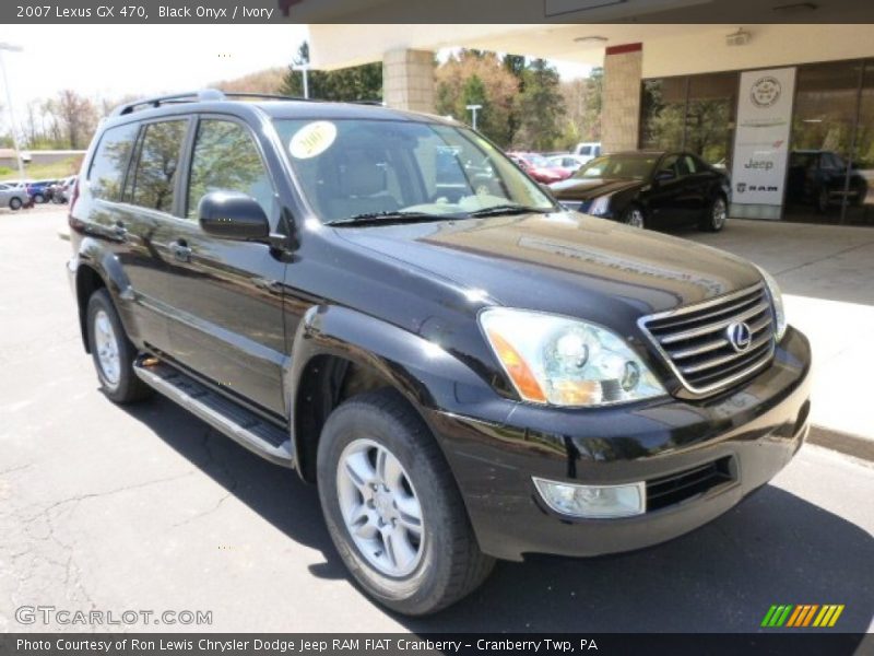 Black Onyx / Ivory 2007 Lexus GX 470