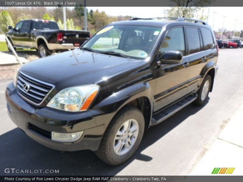 Black Onyx / Ivory 2007 Lexus GX 470