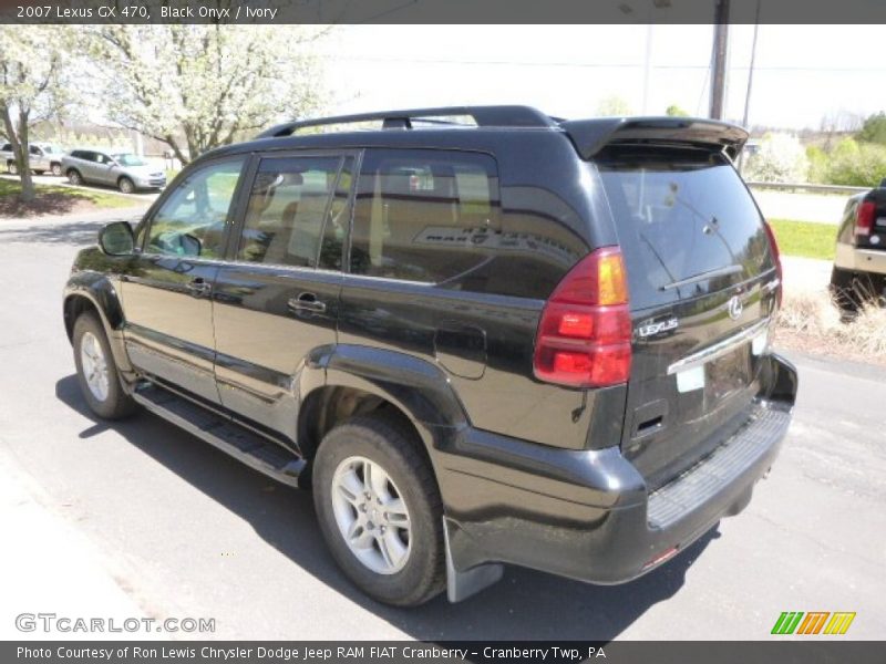 Black Onyx / Ivory 2007 Lexus GX 470