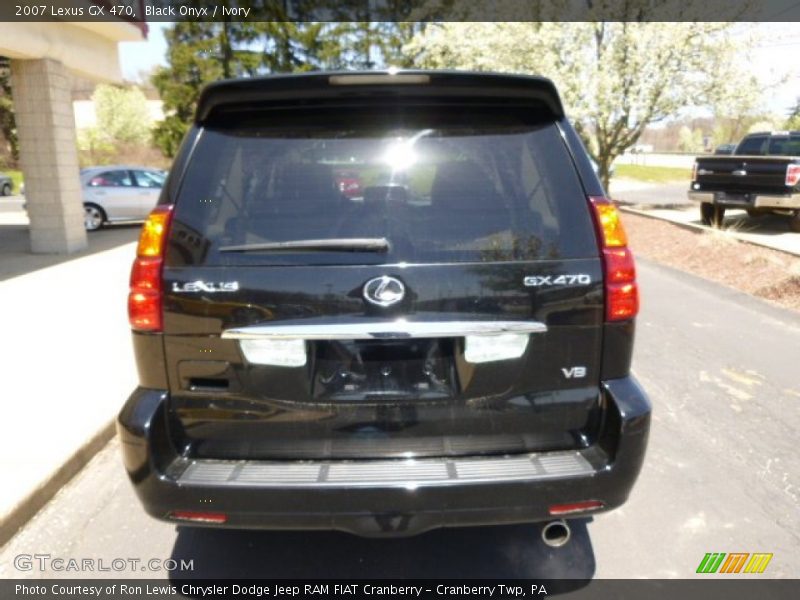 Black Onyx / Ivory 2007 Lexus GX 470