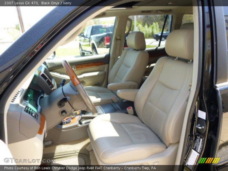 Black Onyx / Ivory 2007 Lexus GX 470