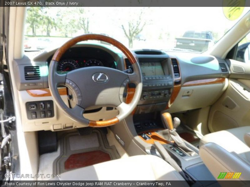 Black Onyx / Ivory 2007 Lexus GX 470
