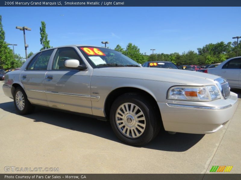 Smokestone Metallic / Light Camel 2006 Mercury Grand Marquis LS