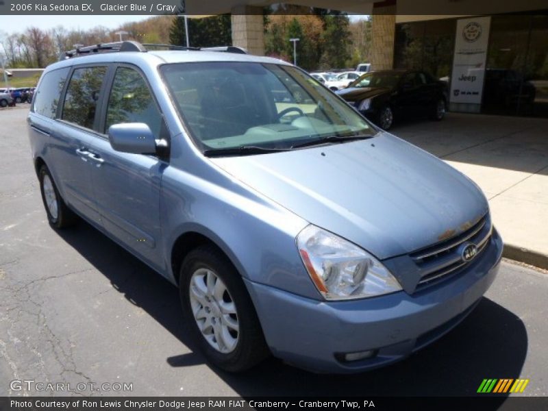 Glacier Blue / Gray 2006 Kia Sedona EX