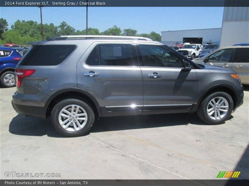 Sterling Gray / Charcoal Black 2014 Ford Explorer XLT