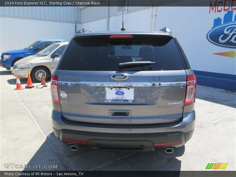 Sterling Gray / Charcoal Black 2014 Ford Explorer XLT