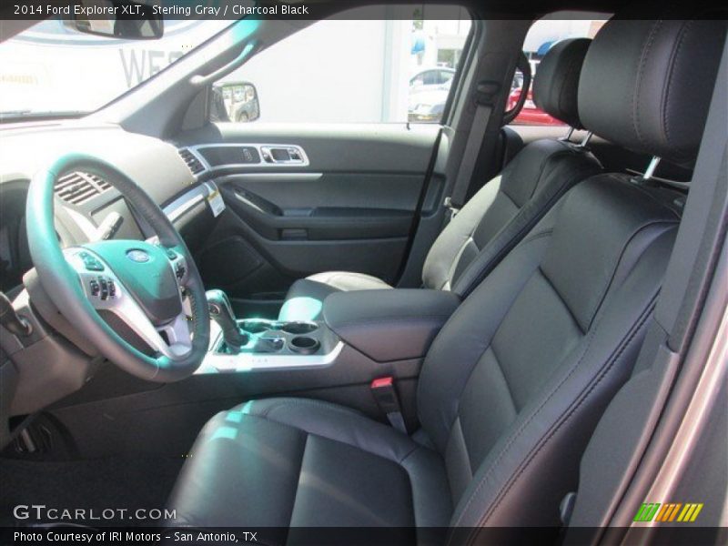 Sterling Gray / Charcoal Black 2014 Ford Explorer XLT
