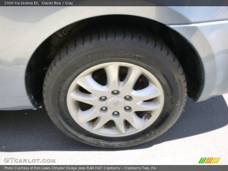 Glacier Blue / Gray 2006 Kia Sedona EX