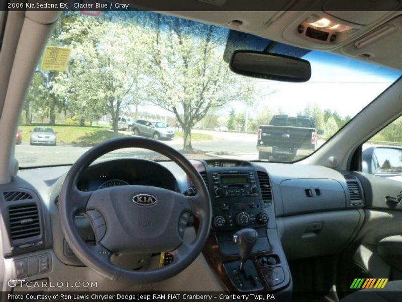Glacier Blue / Gray 2006 Kia Sedona EX