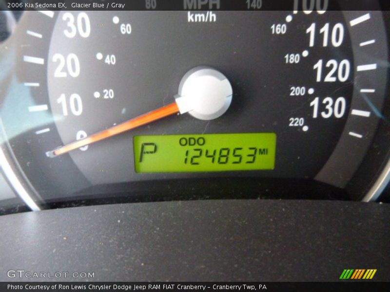 Glacier Blue / Gray 2006 Kia Sedona EX