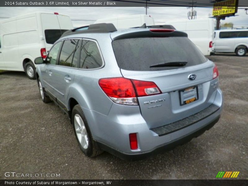 Ice Silver Metallic / Black 2014 Subaru Outback 3.6R Limited