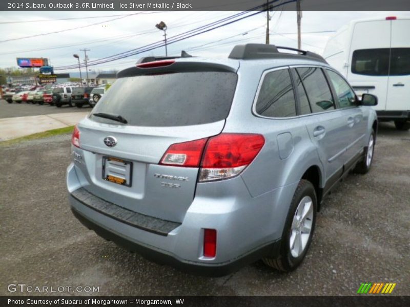 Ice Silver Metallic / Black 2014 Subaru Outback 3.6R Limited