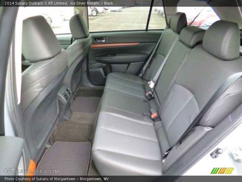 Ice Silver Metallic / Black 2014 Subaru Outback 3.6R Limited