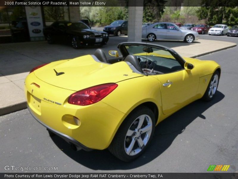 Mean Yellow / Ebony 2008 Pontiac Solstice GXP Roadster