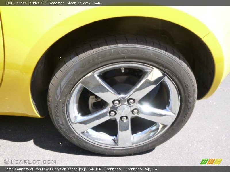 Mean Yellow / Ebony 2008 Pontiac Solstice GXP Roadster