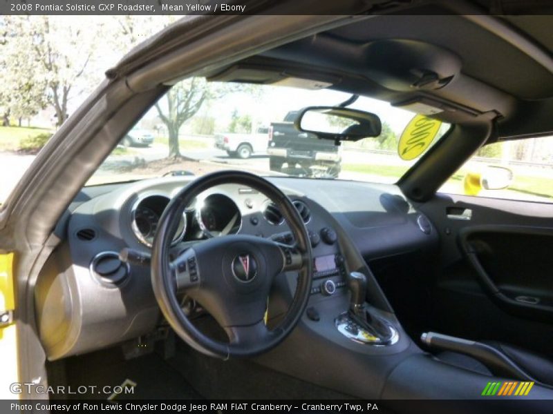 Mean Yellow / Ebony 2008 Pontiac Solstice GXP Roadster